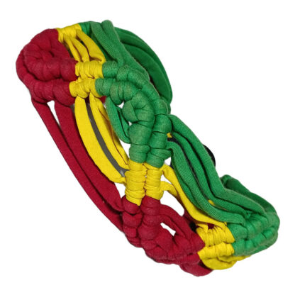 Pulsera de tela rasta 3 colores